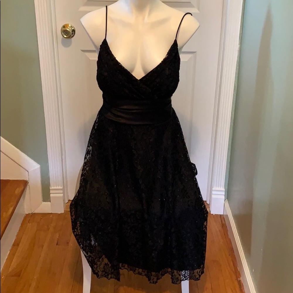 Black party dress